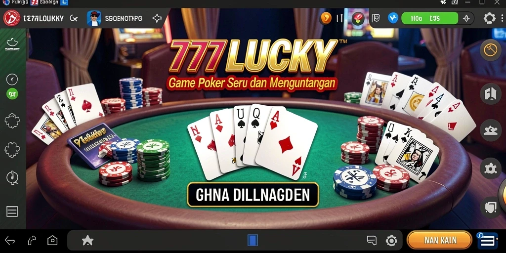 Tampilan gameplay seru di 777LUCKY dengan grafis yang menawan.