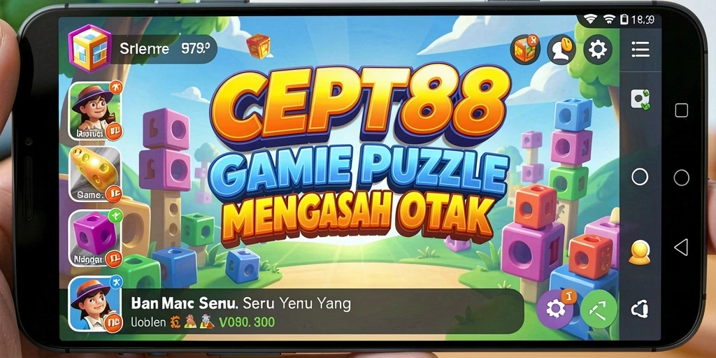 Tampilan gameplay <strong>CEPAT88</strong> yang penuh tantangan dan warna-warni.