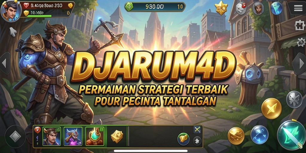Tampilan gameplay <strong>DJARUM4D</strong> dengan strategi yang menantang.