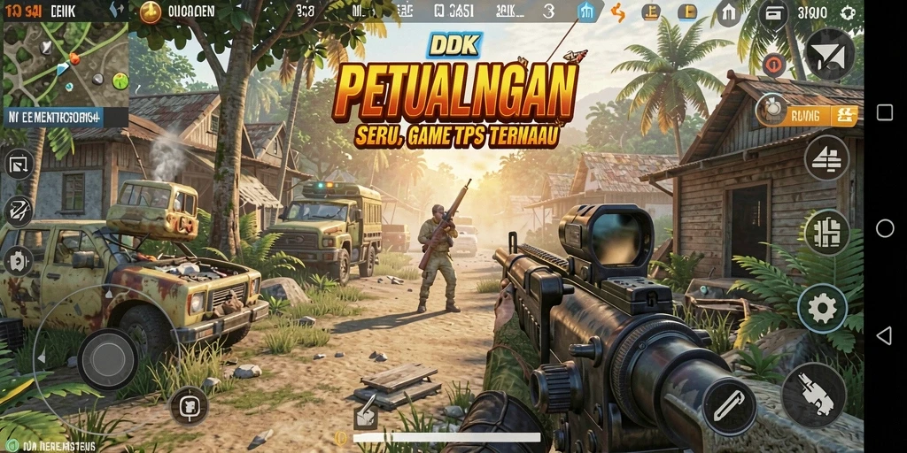 Gameplay seru DKK dengan grafis yang menakjubkan.