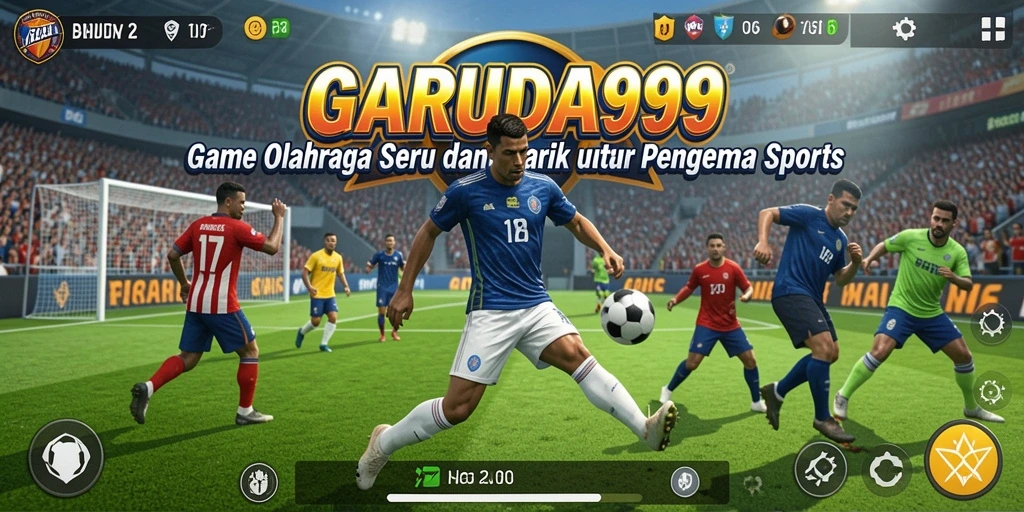 Screenshot utama GARUDA999 yang menunjukkan gameplay seru dan menarik.