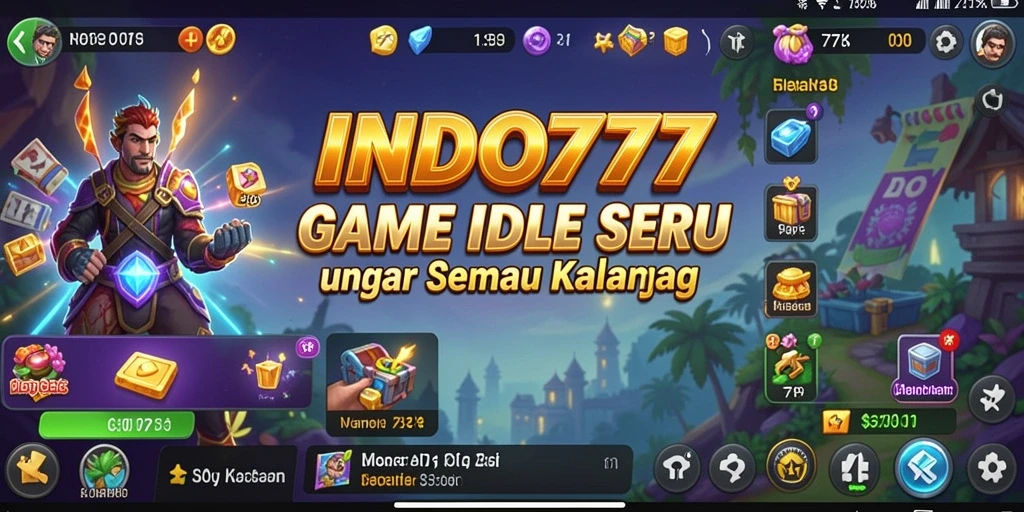 Tangkapan layar gameplay INDO777 yang menampilkan aksi Idle menarik.