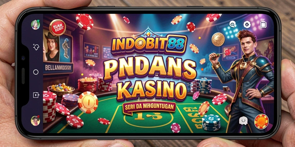Tampilan gameplay menarik dari INDOBIT88 yang memukau.