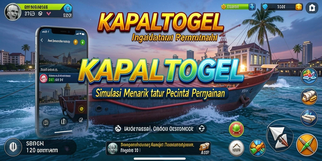 Tangkapan layar utama KAPALTOGEL menunjukkan gameplay yang mendebarkan dan interaktif.