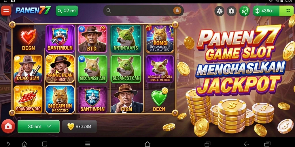 Gameplay seru dan grafis menakjubkan di PANEN77.