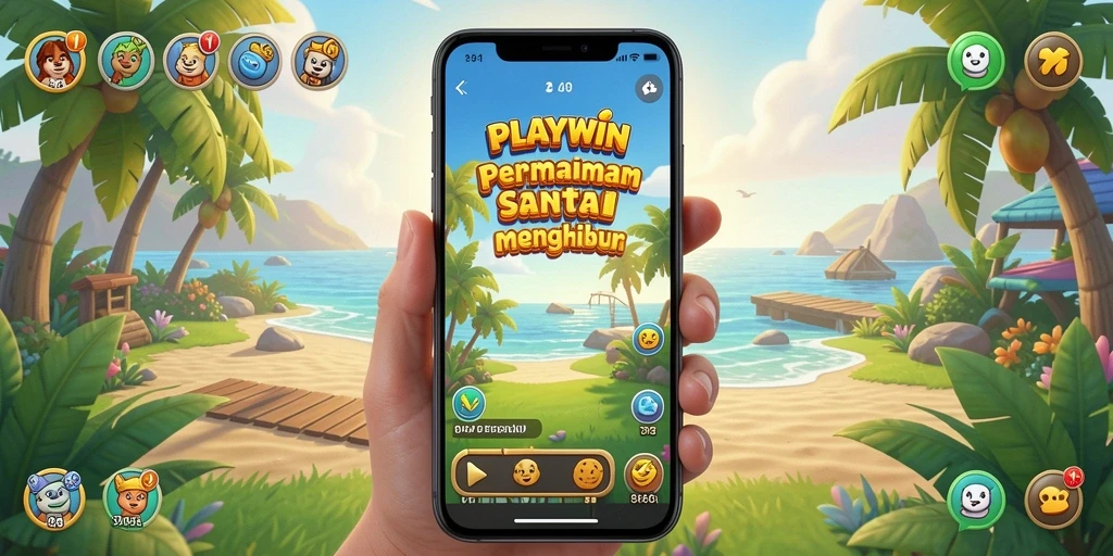 Tampilan gameplay seru dan menghibur dari PLAYWIN.