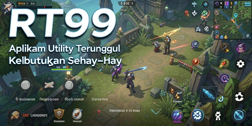Tampilan antarmuka pengguna RT99 yang intuitif dan informatif.